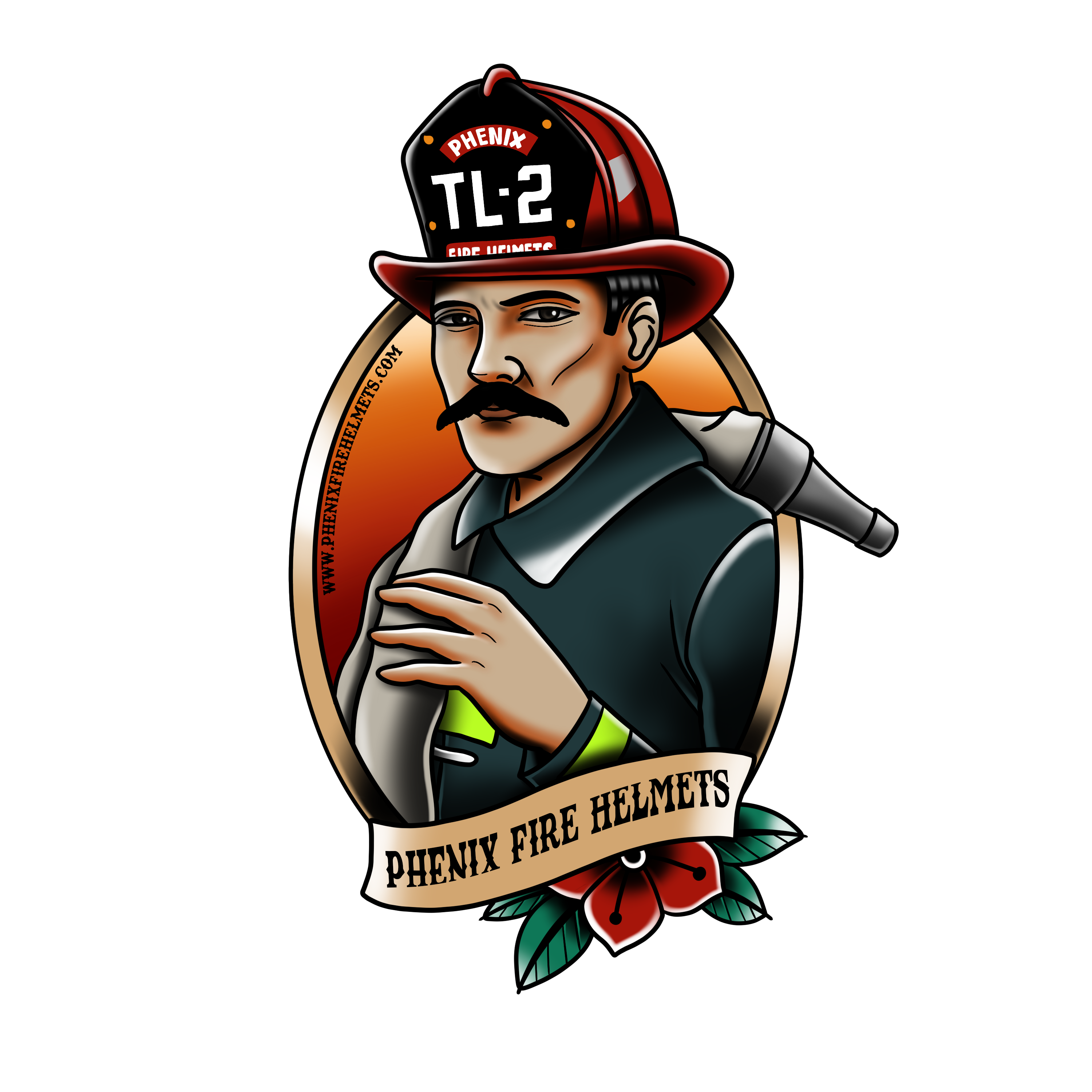 Phenix Firefighter Sticker